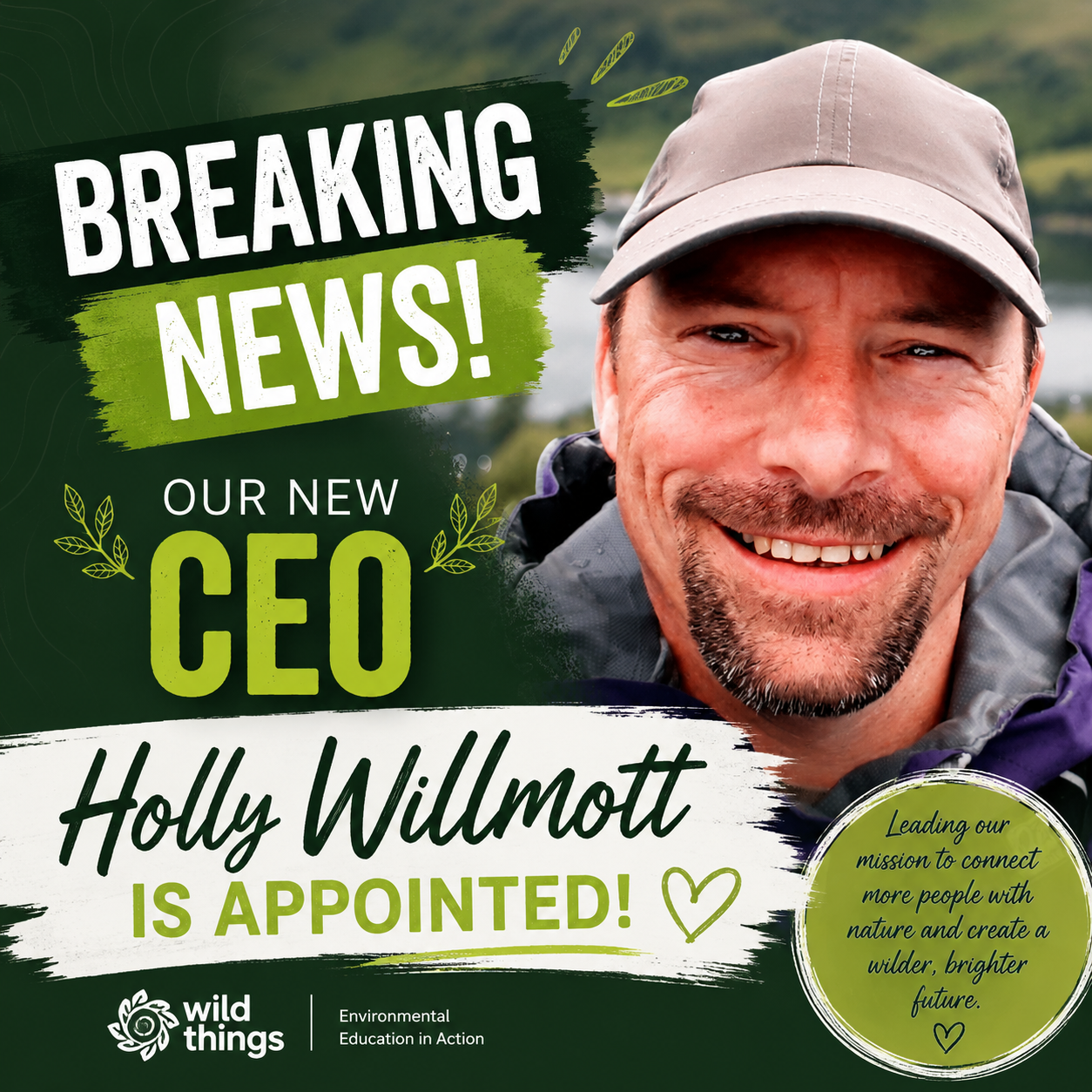 Read up on our - Our new CEO – Holly Willmott latest news